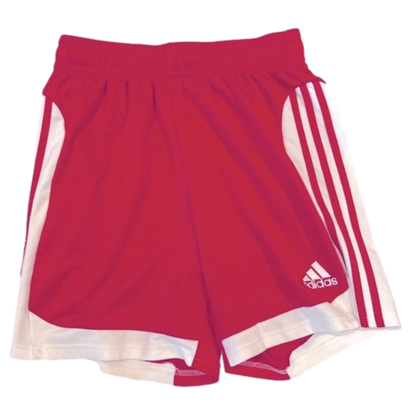 adidas Pants - Medium red Adidas soccer shorts